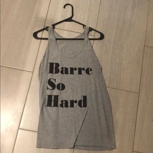Barre so hard Tank